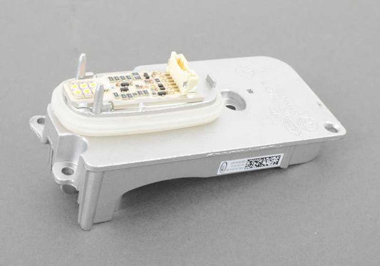 Módulo LED intermitente izquierdo OEM 63117339055 para BMW F01, F02. Compatible con versiones 730d, 730i, 740d, 740i, 750d xDrive. Pieza original BMW para faro LED.
