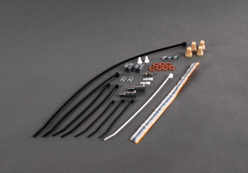 Kit de reparación hidráulico OEM 54347114081 para BMW Z4 E85 (modelos 2.0i, 2.2i, 2.5i) con techo eléctrico. Compatible con vehículos fabricados entre 2002 y 2008. Original BMW.