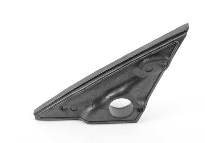 Junta exterior del triángulo del retrovisor derecho OEM 51337329754 para BMW F10, F11, F18. Original BMW.
