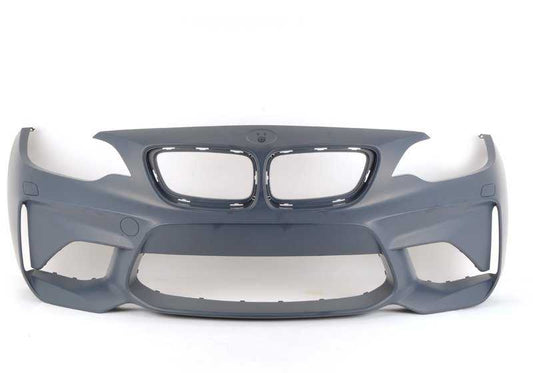 Front primed bumper housing for BMW F87, F87N (OEM 51118068533). Original BMW.