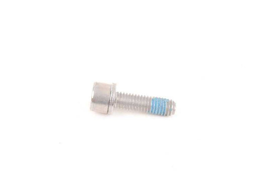 Tornillo cilindro M6x22 OEM 11137836568 para BMW E60, E61, E63, E64 M5/M6 con motor S85. Pieza original BMW. Ideal para fijación en cárter de aceite y elementos relacionados.