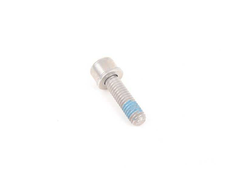 Tornillo cilindro M6x22 OEM 11137836568 para BMW E60, E61, E63, E64 M5/M6 con motor S85. Pieza original BMW. Ideal para fijación en cárter de aceite y elementos relacionados.