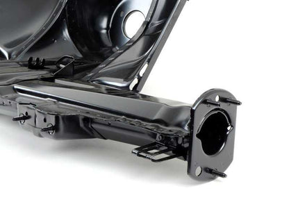Pasarruedas delantero derecho OEM 41148234036 para BMW E46. Compatible con todos los modelos E46 (3 puertas, 5 puertas, Sedán, Touring, Coupé, Cabrio, Compact). Recambio original BMW.