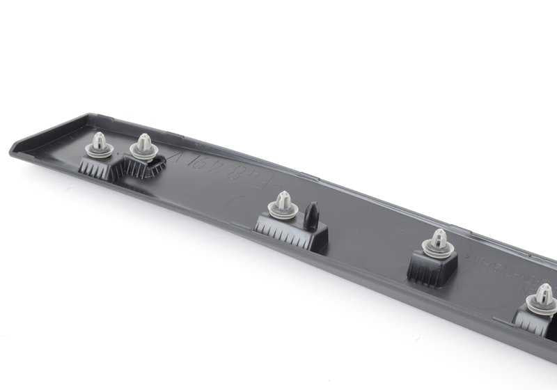 Moldura delantera izquierda OEM 51137352091 para BMW X1 F48, F48N, F49, F49N. Original BMW.