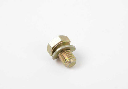 Tornillo hexagonal con arandela para BMW Serie 3 E21, E30, E36, E46 Serie 5 E12, E28, E34, E39 Serie 6 E24 Serie 7 E23, E32, E38 Serie 8 E31 (OEM 07119913011). Original BMW