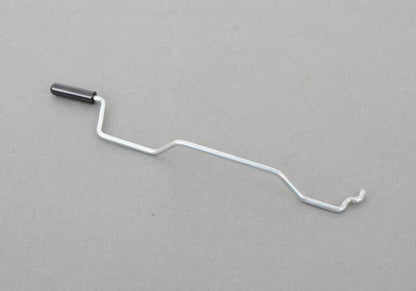Barra de accionamiento puerta delantera izquierda OEM 51217059905 para BMW E90, E91, E90 LCI, E91 LCI. Original BMW.