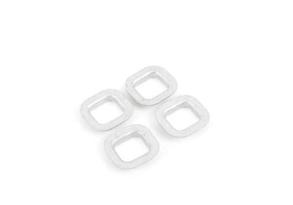 Kit de fijaciones para paragolpes delantero OEM 51112410006 para BMW E90, E90N, E91, E91N, E92, E92N, E93, E93N. Original BMW.