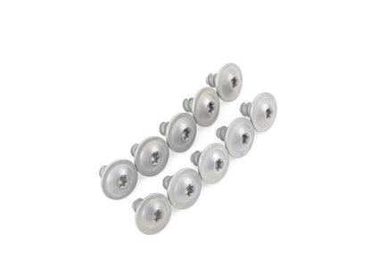 Kit de fijaciones para paragolpes delantero OEM 51112410006 para BMW E90, E90N, E91, E91N, E92, E92N, E93, E93N. Original BMW.