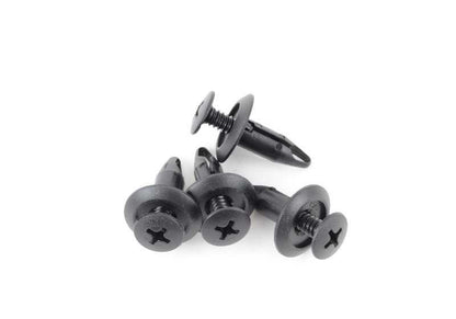 Kit de fijaciones para paragolpes delantero OEM 51112410006 para BMW E90, E90N, E91, E91N, E92, E92N, E93, E93N. Original BMW.