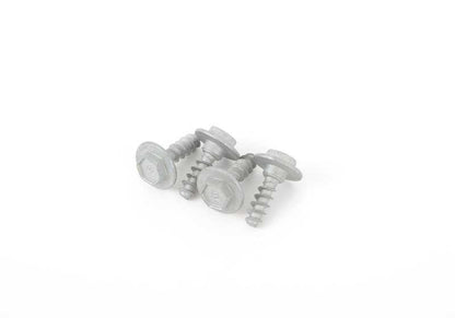Kit de fijaciones para paragolpes delantero OEM 51112410006 para BMW E90, E90N, E91, E91N, E92, E92N, E93, E93N. Original BMW.