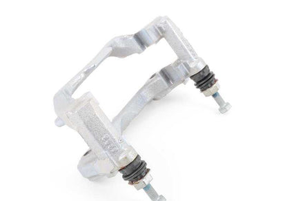 Portafrenos izquierdo OEM 34116868779 para MINI F56, F55, Clubman F54, Cabrio F57 y más. Original MINI.