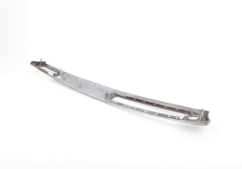 Moldura salpicadero derecha madera nogal OEM 51456985540 para BMW E90, E91, E92, E93. Acabado madera de raíz de nogal. Original BMW.