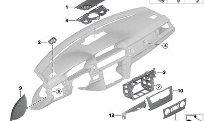 Funktionelle Unterstützung für BMW E90, E91, E92, E93 (OEM 51459120317). Original BMW
