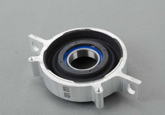 Soporte central de transmisión en aluminio OEM 26127588544 para BMW F10, F11, F07 Gran Turismo, 530d, 530d xDrive. Compatible con modelos de tracción trasera y total. Original BMW.