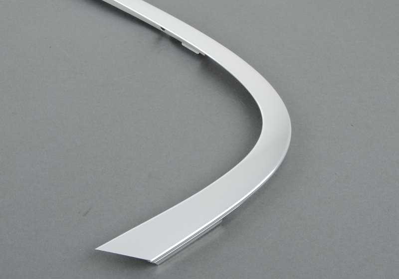 SUPERIOR EMBELLEDOR OF THE LEFT REAR DOOR FRAME OEM 51357182299 FOR BMW F10, F10N. Original BMW.
