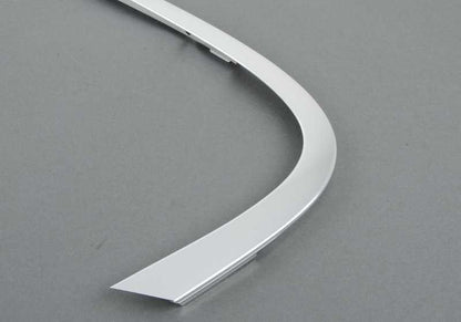 SUPERIOR EMBELLEDOR OF THE LEFT REAR DOOR FRAME OEM 51357182299 FOR BMW F10, F10N. Original BMW.