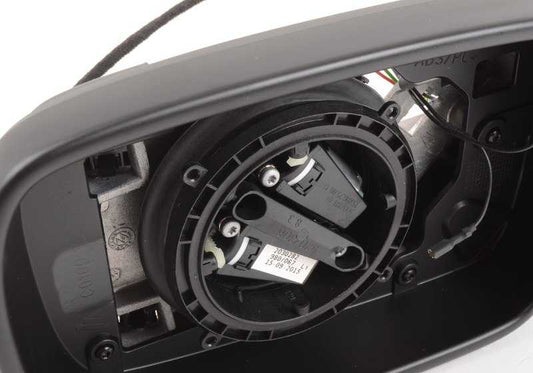 Heated Left Outside Rearview Mirror OEM 51167890467 for BMW E46. Original BMW.