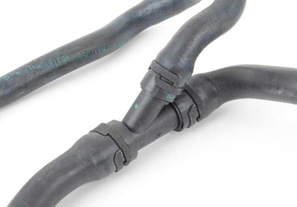 Manguera intercambiador de calor aceite motor OEM 11537527605 para BMW E85, E86. Original BMW.