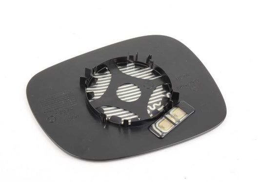 Cristal espejo derecho convexo OEM 51162991662 para BMW X1 E84 y X3 F25. Compatible con modelos como xDrive28i, xDrive35i. Repuesto original BMW.