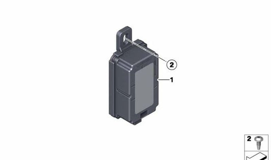 OEM remote control receiver 61359626116 for BMW F20, F21, F22, F30, F31, F34, F35, F32, F33, F12, F12N, F13, F13N, F25, F26. Original BMW. Frequency 315 MHz.