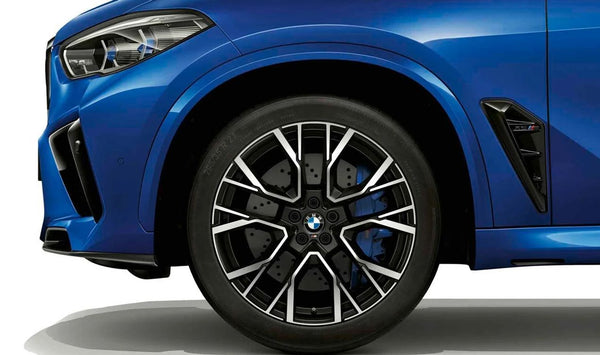 Llanta de aleación original M Performance diseño estrella 809M (OEM 36118090796) para BMW X5 M (F95), X6 M (F96). Original BMW.