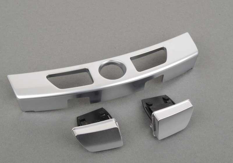 Juego de tapas de cierre OEM 51169210430 para BMW Serie 7 F01, F01N, F02, F02N, F04. Pieza original BMW.