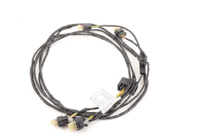 Cableado sensores de aparcamiento delanteros PDC OEM 61129244422 para BMW E70, E71. Original BMW.