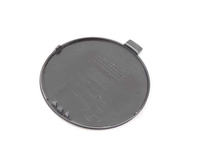 Tapa gancho de remolque imprimada OEM 51118060131 para BMW X5 F15 (todos los modelos: sDrive25d, xDrive25d, xDrive28i, xDrive30d). Original BMW.