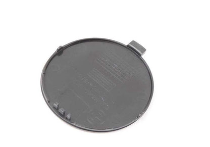 Tapa gancho de remolque imprimada OEM 51118060131 para BMW X5 F15 (todos los modelos: sDrive25d, xDrive25d, xDrive28i, xDrive30d). Original BMW.