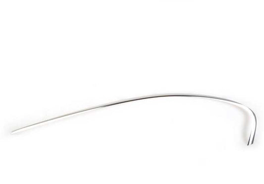 Embellecedor superior del marco de la ventana puerta trasera izquierda OEM 51357008015 para BMW E66 730Ld, 730Li, 735Li, 740Li. Original BMW.