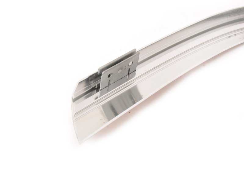 Embellecedor superior del marco de la ventana puerta trasera izquierda OEM 51357008015 para BMW E66 730Ld, 730Li, 735Li, 740Li. Original BMW.