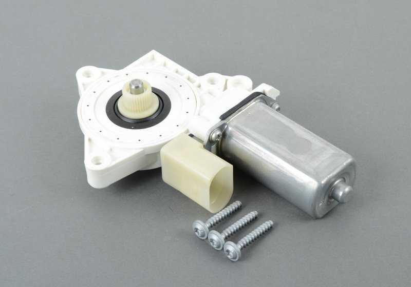 Motor elevalunas delantero izquierdo OEM 67627286141 para BMW Serie 1 F20, F21 | Serie 2 F22, F23, F45, F46 | Serie 3 F30, F31, F34 | Serie 4 F32, F33, F36 | X1 F48 | X2 F39. Original BMW.