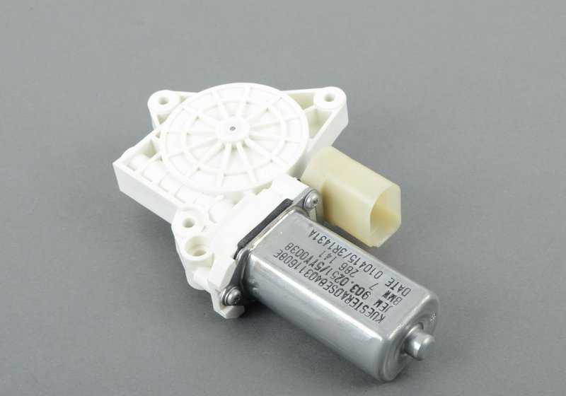 Motor elevalunas delantero izquierdo OEM 67627286141 para BMW Serie 1 F20, F21 | Serie 2 F22, F23, F45, F46 | Serie 3 F30, F31, F34 | Serie 4 F32, F33, F36 | X1 F48 | X2 F39. Original BMW.