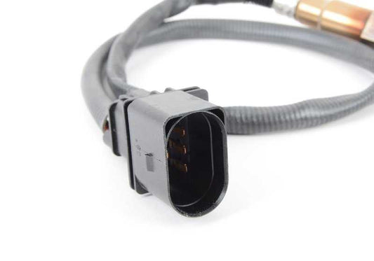 Sonda lambda (sensor de oxígeno) OEM 11787516150 para BMW E60, E61, E63, E64, E65, E66. Longitud 650mm. Original BMW.