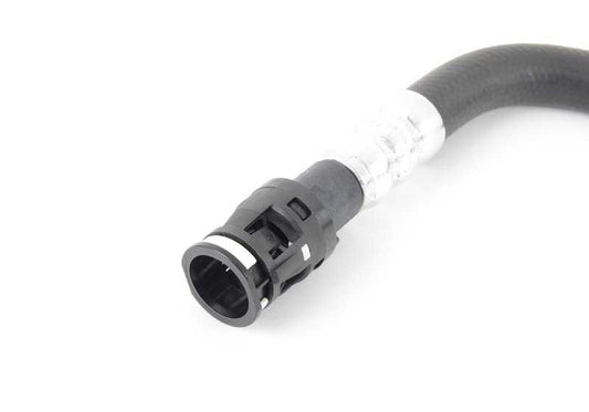 Tubería de retorno del radiador OEM 32413415038 para BMW E83. Original BMW.