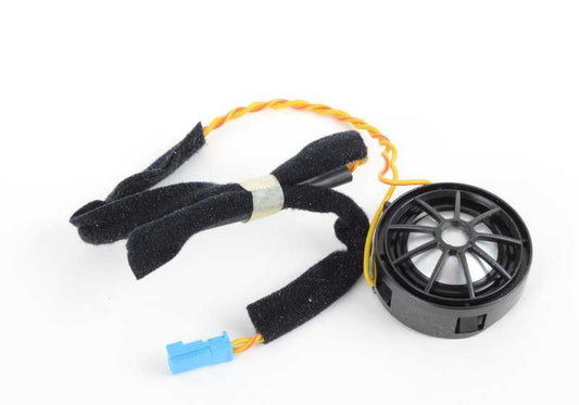 Palestrante agudo (tweeter) OEM 65139145384 para BMW E63, E63N, E64, E64N. Parte do sistema de som HiFi frontal. BMW original.