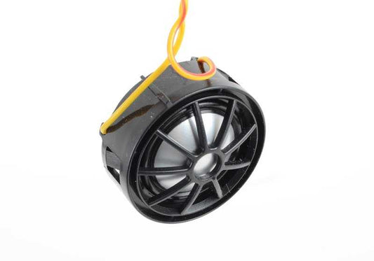 Palestrante agudo (tweeter) OEM 65139145384 para BMW E63, E63N, E64, E64N. Parte do sistema de som HiFi frontal. BMW original.