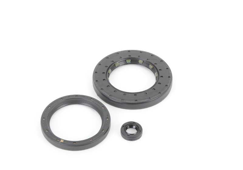 Gasket Set OEM 24277583124 for BMW (Compatible models: E81, E82, E87, E88, E90, E91, E92, E93, E60, E61, E63, E64, E65, E66, F01, F02, E84, E85, E86, E89). Original BMW