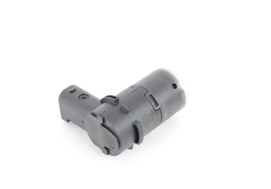 Rear Parking Sensor OEM 66206989081 in Titanium Silver for BMW E39, E60, E61, E63, E64, E85, E86 and MINI R50, R52, R53. Original BMW/MINI.