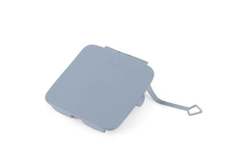 Tapa gancho remolque delantero imprimada OEM 51117403864 para BMW i3 (I01). Original BMW.