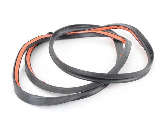 Burlete puerta trasera derecha OEM 51229059650 para BMW E34. Original BMW.