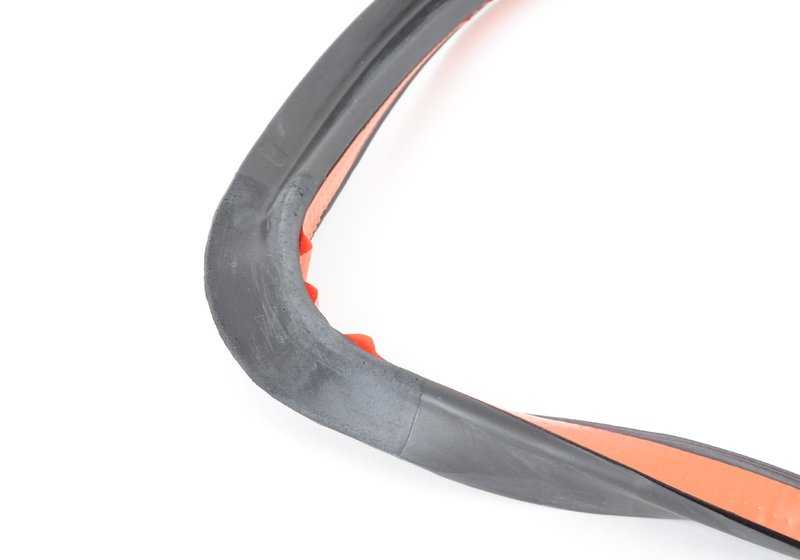 Burlete puerta trasera derecha OEM 51229059650 para BMW E34. Original BMW.