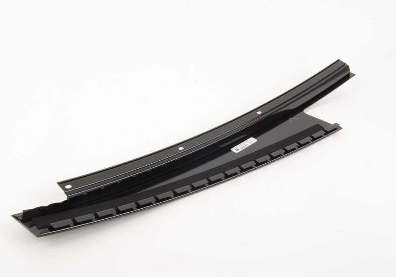 Embellecedor marco ventana pilar B puerta trasera derecha OEM 51227289654 para BMW F15, F85. Original BMW.