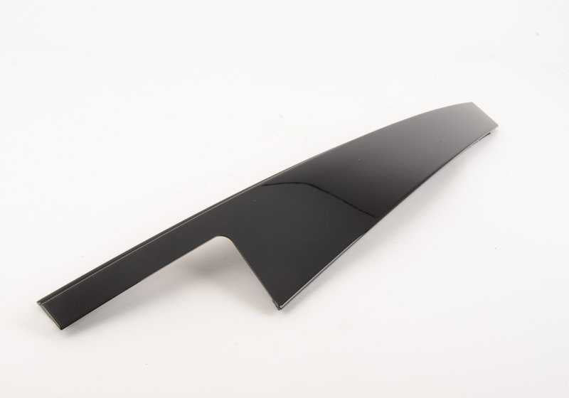 Embellecedor marco ventana pilar B puerta trasera derecha OEM 51227289654 para BMW F15, F85. Original BMW.