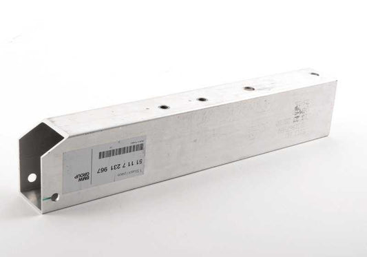 Soporte de absorción de impactos delantero inferior izquierdo OEM 51117231967 para BMW F06, F06N, F12, F12N, F13, F13N. Pieza original BMW.