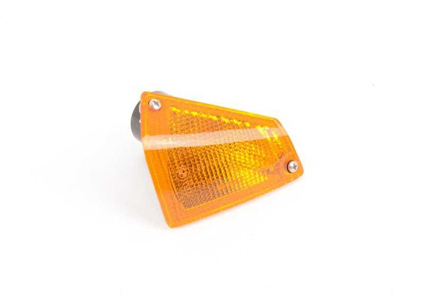 Intermitente delantero derecho OEM 63131243228 para BMW Motorrad R 100 RS, RT, TIC y K 100. Compatible con modelos R247 y KK58. Original BMW.