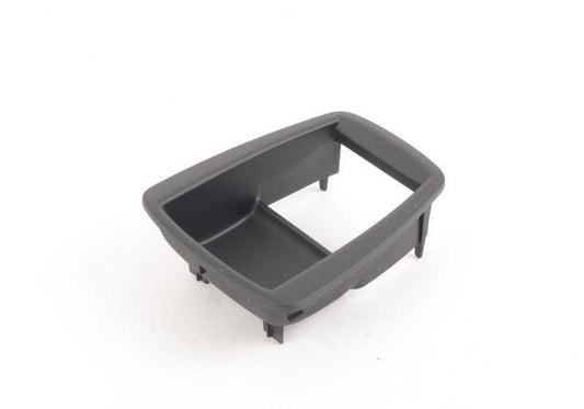 Embellecedor maneta interior puerta OEM 51169206351 para BMW F10, F11, F18. Original BMW.