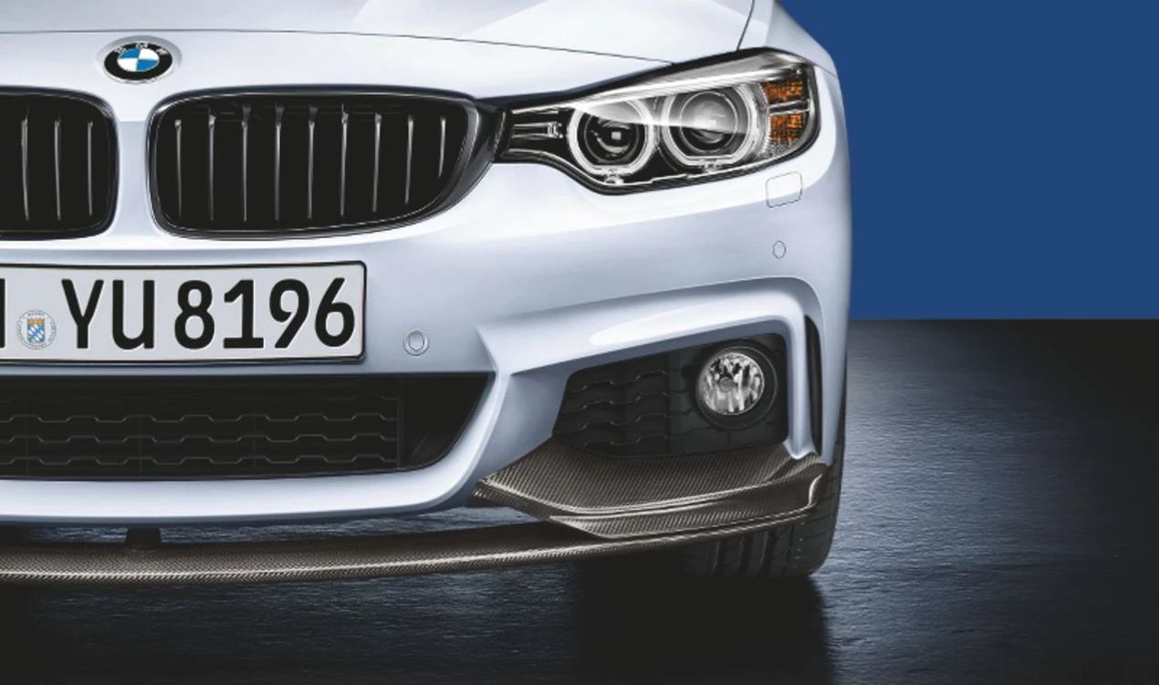 Deflector delantero M Performance OEM 51192408993 para BMW Serie 4 (F32, F36). Original BMW