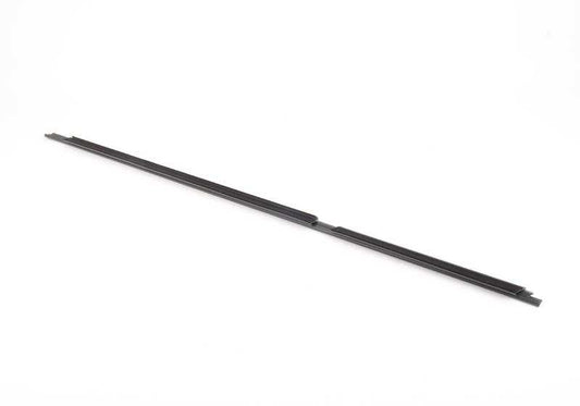 Burlete exterior ventanilla izquierda OEM 51228120287 para BMW Serie 5 E34 (todos los modelos: 518g, 518i, 520i, 525i) con motor M40, M43 o M50. Original BMW.
