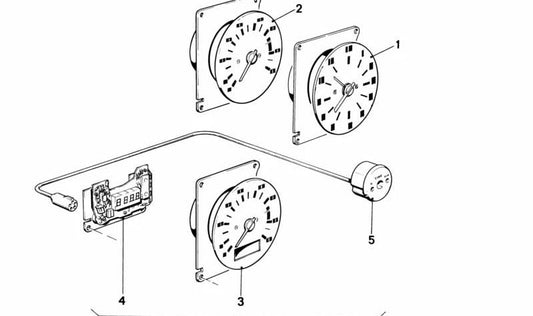 TAKING REVOLVES OEM 62131368248 FOR BMW E21. Original BMW.